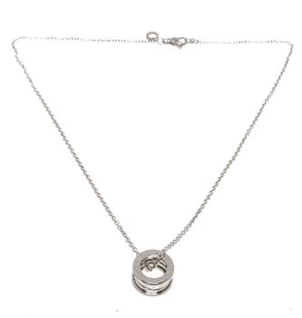 [二手商品] BVLGARI | Bvlgari Silver B.Zero 1 Pendant Necklace商品图片,额外8.5折, 额外八五折