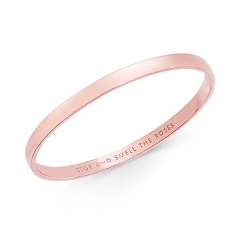 推荐Rose Gold-Tone Engraved Idiom Bracelet商品