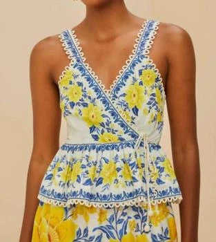 Farm Rio | Farm Rio - Zuli Sleeveless Blouse,商家ELITE FINDS,价格¥678