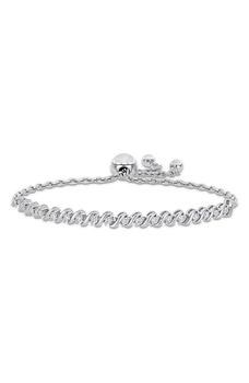 推荐Sterling Silver Dew Created Moissante Bracelet - 0.51 ctw商品