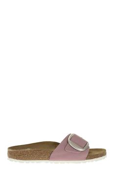 Birkenstock | BIRKENSTOCK MADRID BIG BUCKLE - Nubuck leather slipper with buckle商品图片,6.6折