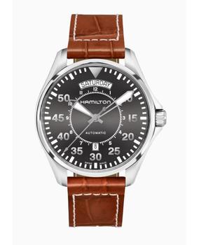 推荐Hamilton Khaki Pilot Day Date Auto Men's Watch H64615585商品