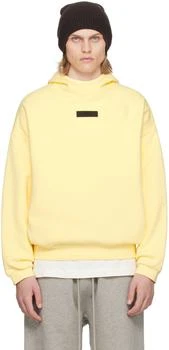 Essentials | Yellow Pullover Hoodie 