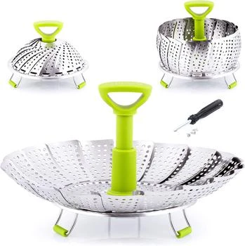 Zulay Kitchen | Adjustable Vegetable Steamer Baskets For Cooking,商家Premium Outlets,价格¥160