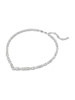 商品Mesmera Rhodium-Plated & Swarovski Crystal Necklace图片