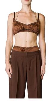 Anna October | Marie Bra Top In Brown,商家Premium Outlets,价格¥826