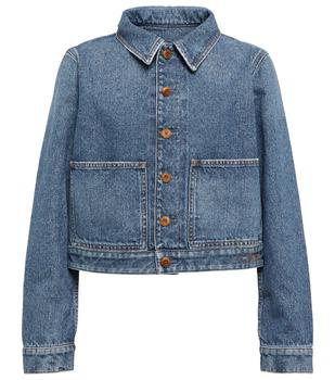 商品Chloé | Cropped denim jacket,商家MyTheresa,价格¥8164图片