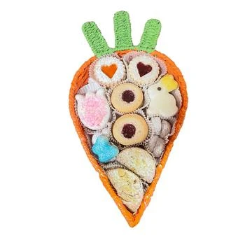 Cookies Con Amore | 24 Oz Carrot Shaped Handmade Assorted Cookie Gift Basket,商家Macy's,价格¥375