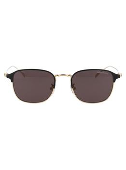 了解万宝龙眼镜, MontBlanc | Montblanc Rectangular Frame Sunglasses商品图片 7.6折