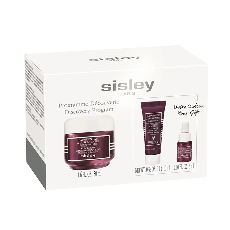 Sisley | Sisley希思黎黑玫瑰限量护肤套装 面霜50ml+面膜10ml+精华3ml 8折×额外9.7折, 限时价, 额外九七折, 限时价