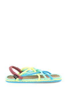 推荐MULTICOLOURED JC ROPE SANDALS商品