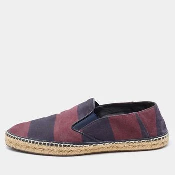 [二手商品] Burberry | Burberry Two Tone Canvas Hodgeson Slip On Espadrilles Size 44,商家The Luxury Closet,价格¥1249