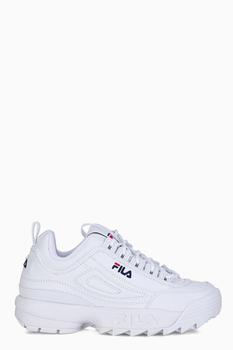 推荐Fila Logo Embroidered Lace-Up Sneakers商品
