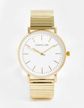 推荐Christin Lars classic bracelet watch in gold商品