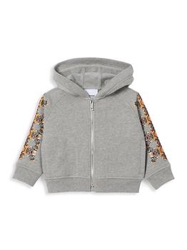 burberry卫衣, Burberry | Baby's Classic Thomas Bear-Print Zip-Up Hoodie商品图片 