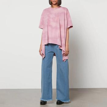 推荐Marques Almeida Women's Natural Dye T-Shirt With Side Flaps商品