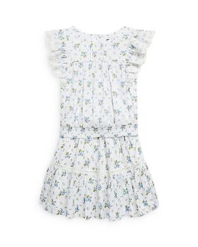 商品Ralph Lauren | Girls' Floral Print Cotton Top & Skirt Set - Little Kid,商家Bloomingdale's,价格¥317图片