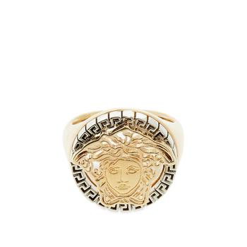 范思哲戒指正品, Versace | Versace Medusa Head Ring商品图片 
