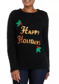 推荐Womens Happy Holidays Sweater商品