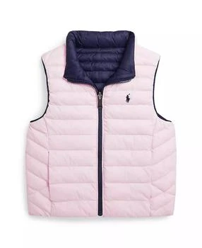 Ralph Lauren | Toddler and Little Kid's Unisex P-Layer 2 Reversible Quilted Vest Jacket,商家Macy's,价格¥661