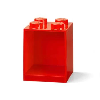 The Hut | LEGO Storage Brick Shelf 4 - Red 