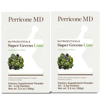 推荐Super Greens Supplement Powder - Lime Flavor- Duo商品