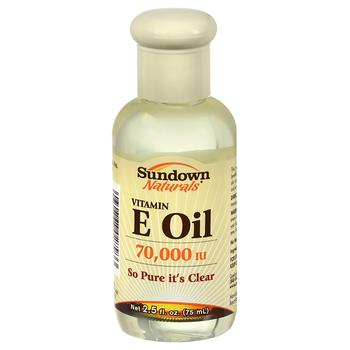 商品Sundown Naturals | Pure Vitamin E Oil, 70000 IU,商家Walgreens,价格¥80图片