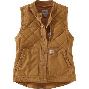 卡哈特外套, Carhartt | Carhartt Women's Rugged Flex Canvas Rib Collar Vest商品图片 