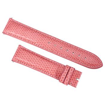 商品20 MM Shiny Rose Pink Lizard Leather Strap,商家Jomashop,价格¥256图片