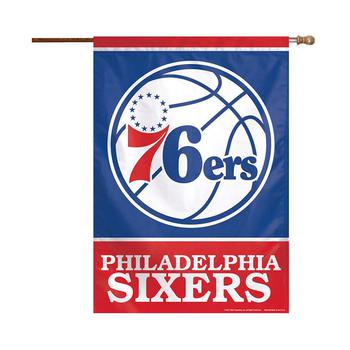 商品Multi Philadelphia 76Ers 28" x 40" Primary Logo Single-Sided Vertical Banner,商家Macy's,价格¥132图片