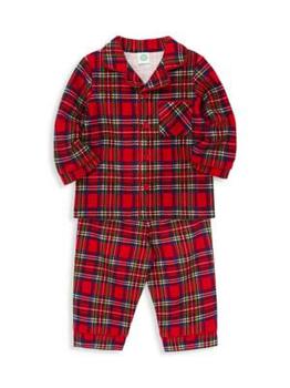 推荐Little Boy's 2-Piece Plaid Pajama Set商品