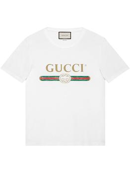 推荐GUCCI - Logo Oversized Cotton T-shirt商品