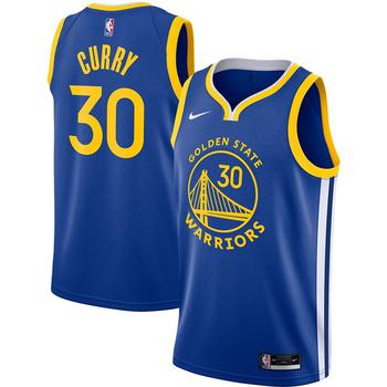 NIKE | Men's Stephen Curry Golden State Warriors 2020/21 Swingman Jersey - Icon Edition商品图片,