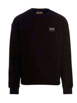时尚莫斯奇诺卫衣男装, Moschino | Moschino Logo Plaque Crewneck Sweatshirt商品图片 8.1折