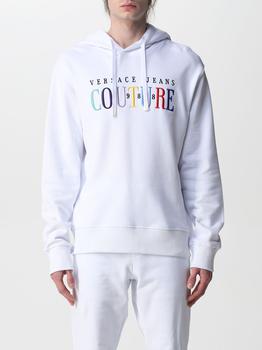 范思哲卫衣好用吗, Versace | Versace Jeans Couture sweatshirt with logo商品图片 6.9折×额外8.5折, 额外八五折