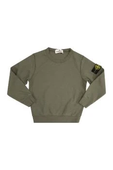 Stone Island | Crewneck sweatshirt with Stone Island badge on arm AB022455 V0058,商家La Vita HK,价格¥880