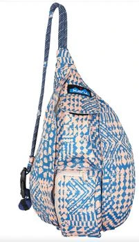 KAVU | Mini Rope Sling Bag In Beach Motif 5.3折