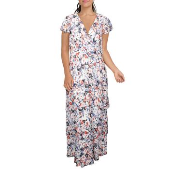 女装拉夫劳伦连衣裙, Ralph Lauren | Polo Ralph Lauren Womens Floral Tiered Maxi Dress商品图片 5折