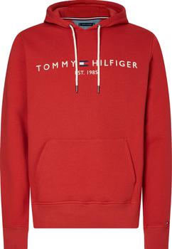 Tommy Hilfiger | Tommy Hilfiger Logo Hoodie Red MW0MW11599 XNJ商品图片,满$175享8.9折, 满折