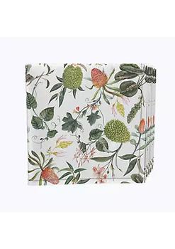 商品Fabric Textile Products, Inc. | Napkin Set, 100% Polyester, Set of 4, 18x18", Tropical Flowers & Leaves,商家Belk,价格¥218图片