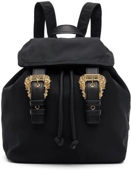 推荐Black Pin-Buckle Backpack商品