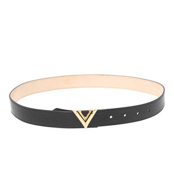 lv皮带, [二手商品] Louis Vuitton | Louis Vuitton Black Epi Leather Essential V Belt 85 CM商品图片 8.6折, 满1件减$100, 满减