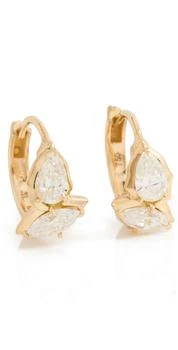 Jade Trau | Jade Trau 18k 罂粟贴耳��耳环,商家Shopbop,价格¥38634