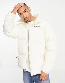 Columbia | Columbia Puffect crinkle nylon puffer jacket in off white Exclusive at ASOS 5.5折