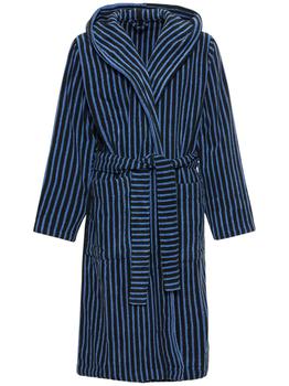 商品Tekla | Black & Blue Bathrobe,商家LUISAVIAROMA,价格¥1669图片