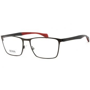 推荐Hugo Boss Men's Eyeglasses - Ruthenium/Black Rectangular Frame | BOSS 1079 0SVK 00商品