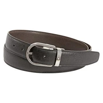 MontBlanc | Reversible Leather Belt Saffiano-printed Black/Brown,商家Jomashop,价格¥1473