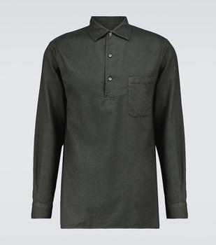 推荐André long-sleeved cotton shirt商品