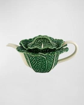 Bordallo Pinheiro | Cabbage Teapot,商家Neiman Marcus,价格¥1823