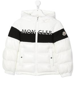推荐Moncler Kids White Laotari Puffer Jacket商品